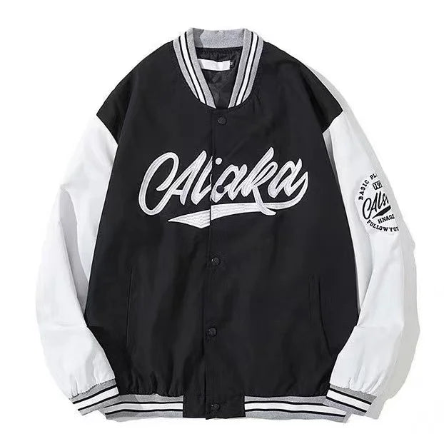 Y2K Fashion Lapel Leather Coat Cotton