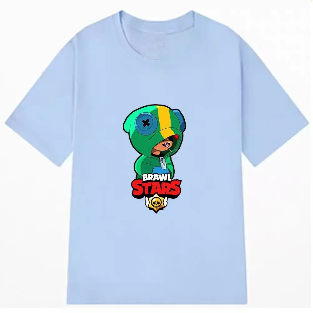2025 new cartoon short-sleeved trendy
