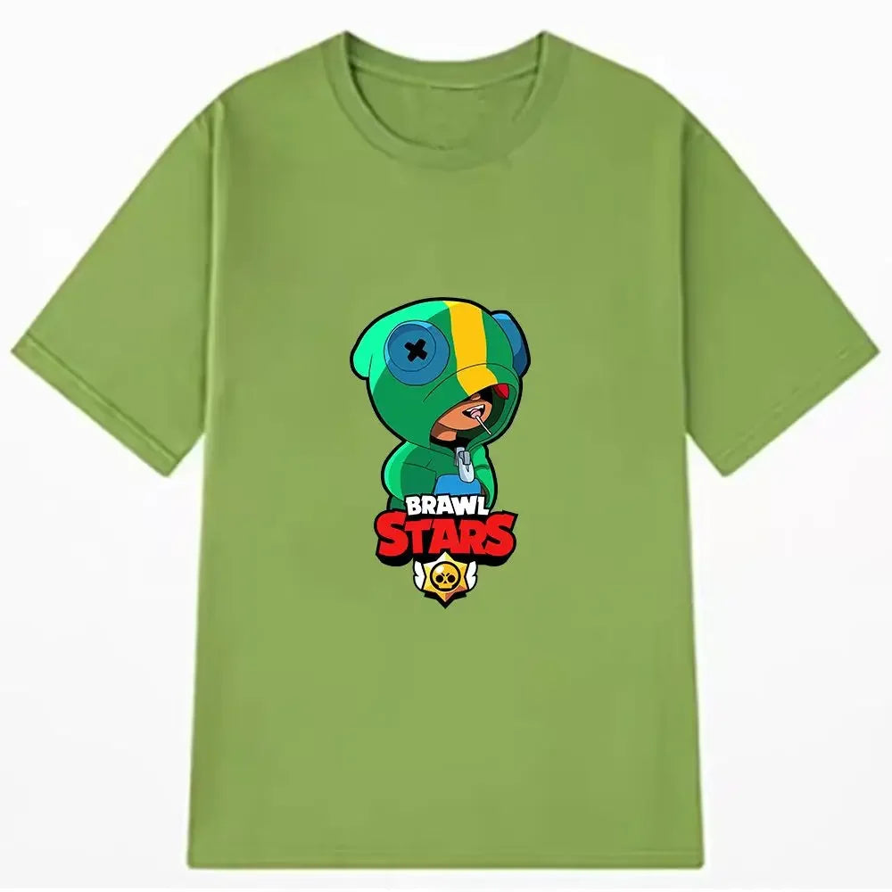 2025 new cartoon short-sleeved trendy