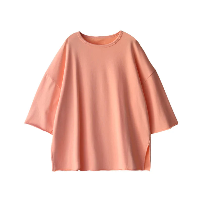 T67335 Casual Versatile Loose Multi-Color