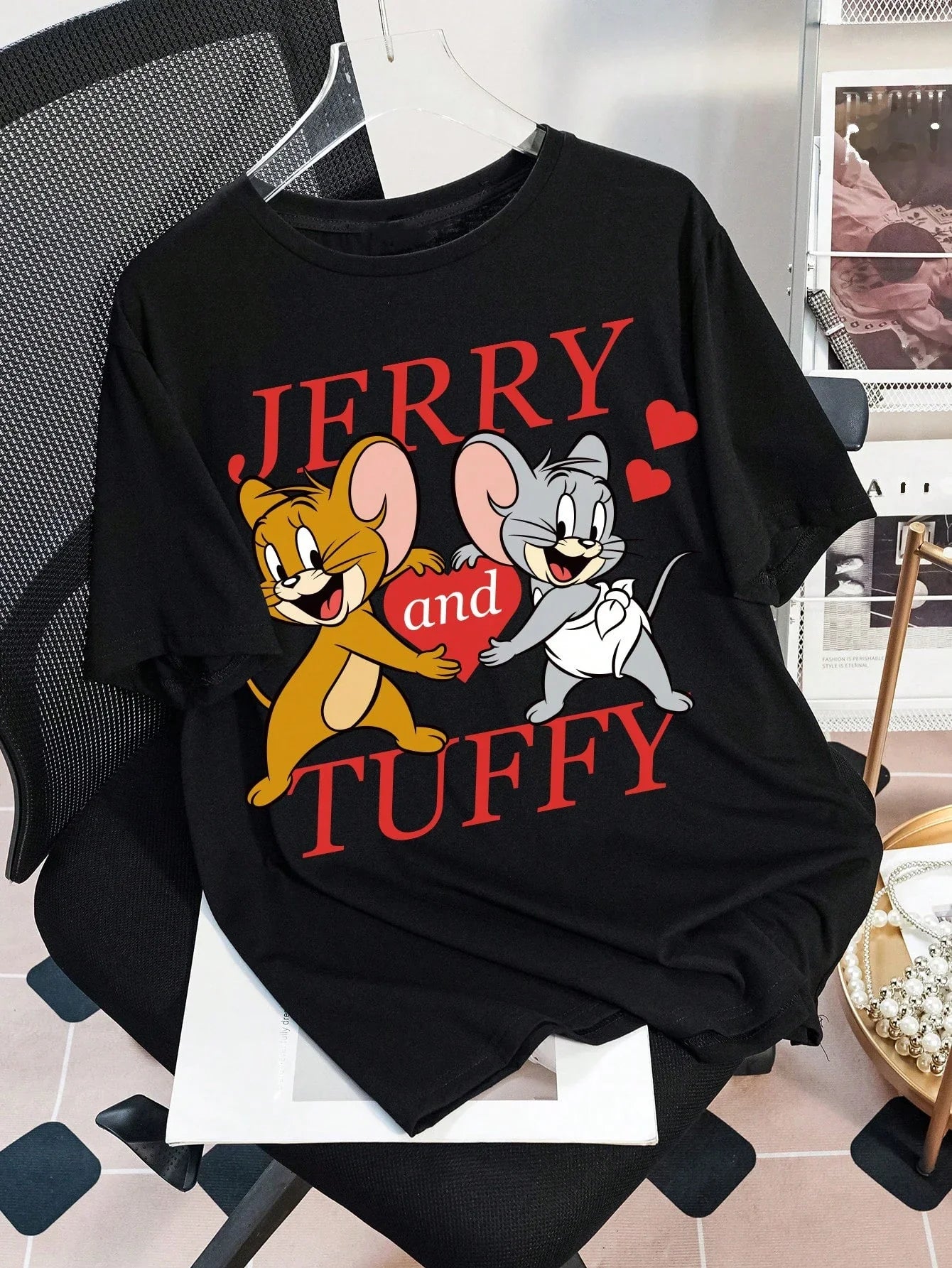 Classic Anime Tom&Jerry Cartoon Printed