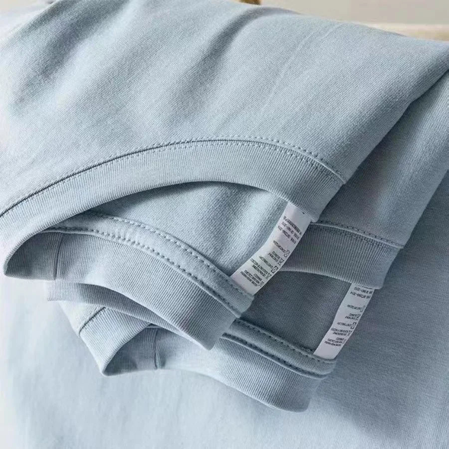 100% Cotton T-shirt Men Women Solid