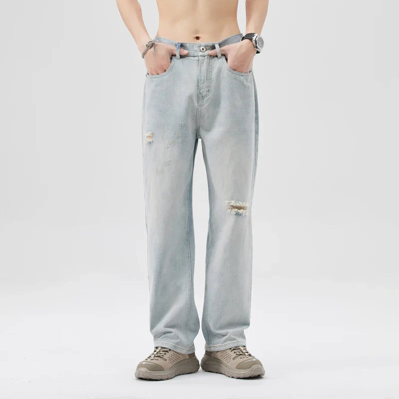 American Elastic Straight Jeans