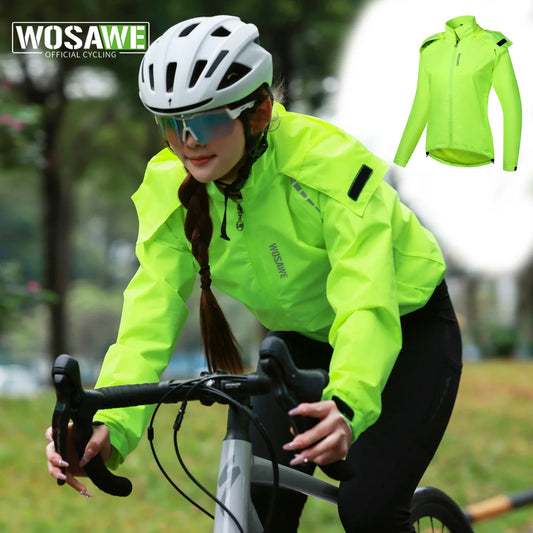 WOSAWE Women's Cycling Rain Jacket