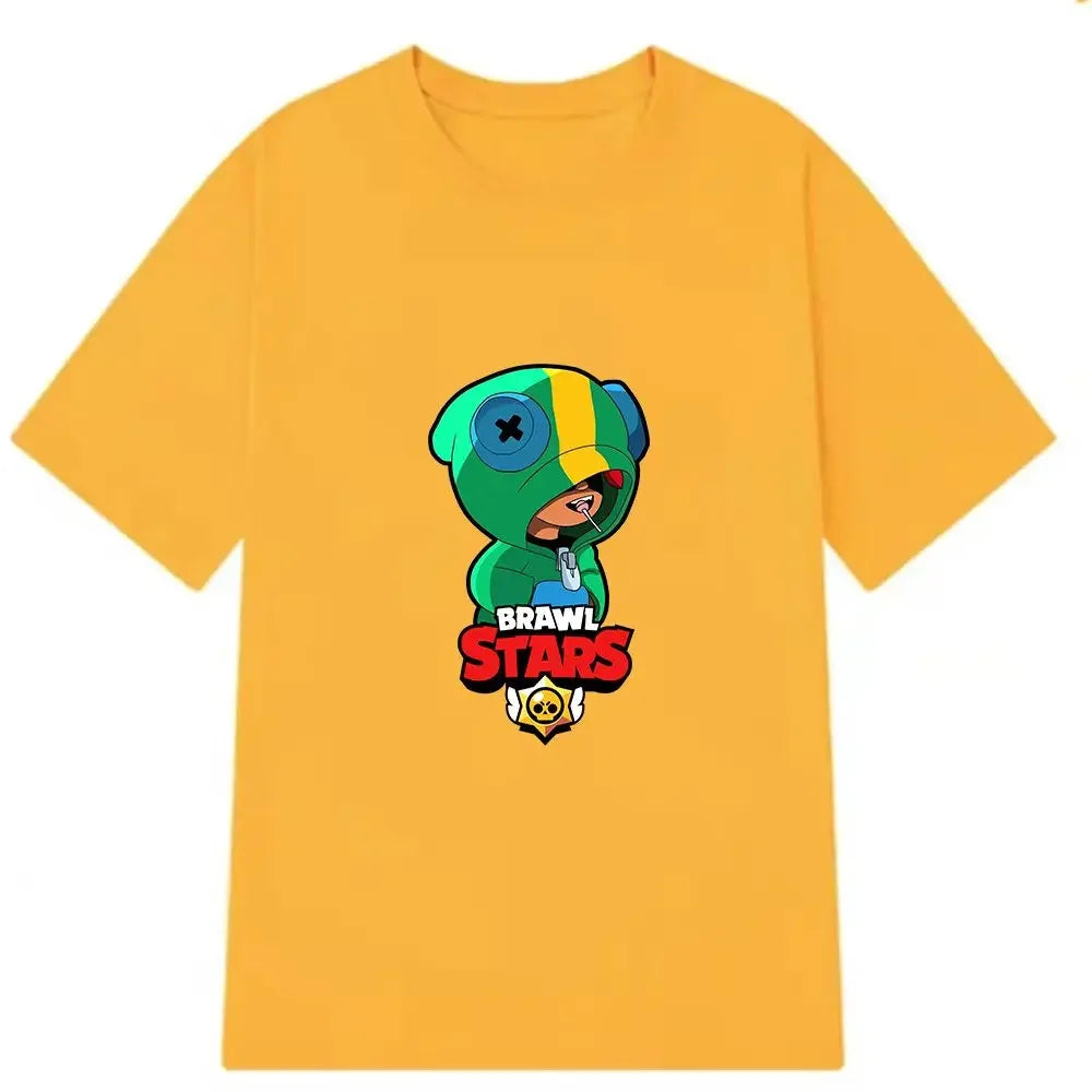 2025 new cartoon short-sleeved trendy