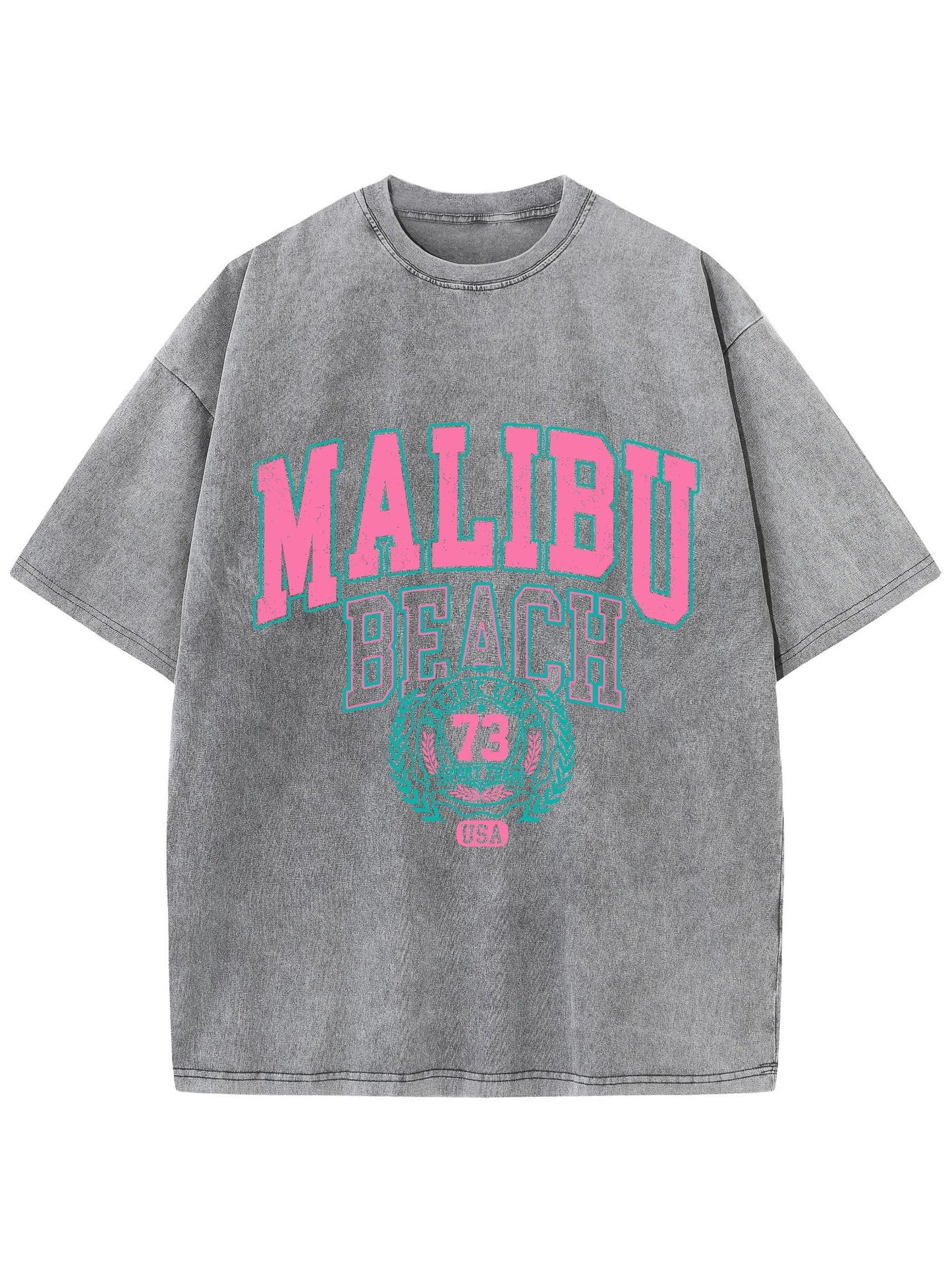 Malibu Beach Washed T-Shirt Women