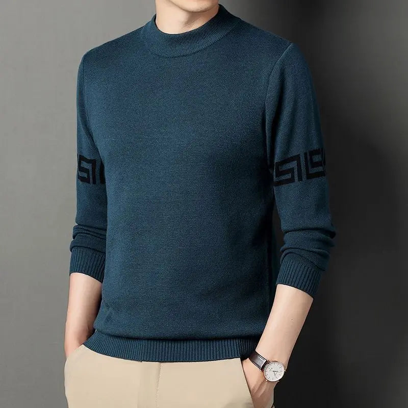 Autumn Winter New Men V-neck Pullover