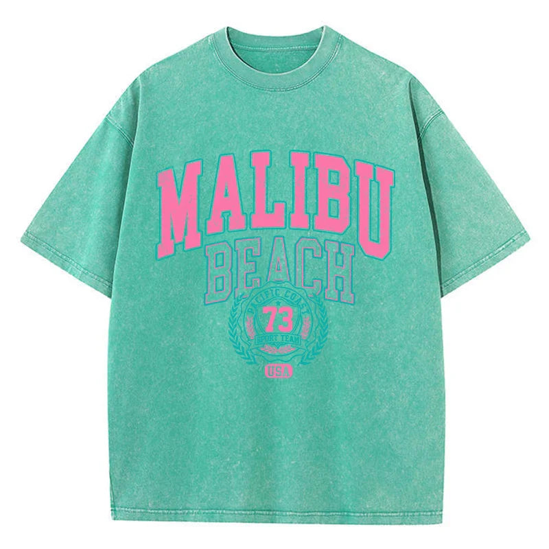 Malibu Beach Washed T-Shirt Women