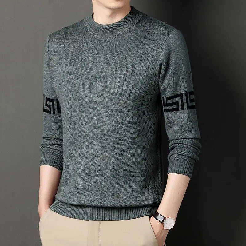 Autumn Winter New Men V-neck Pullover