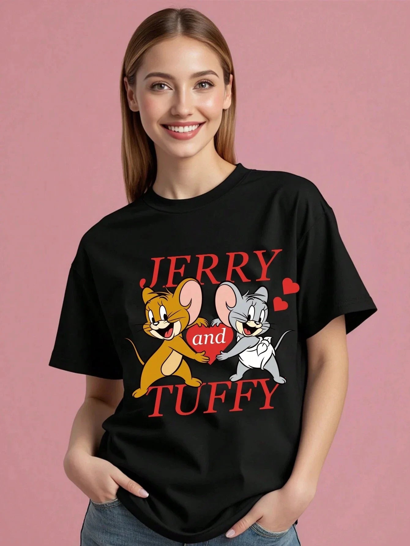 Classic Anime Tom&Jerry Cartoon Printed