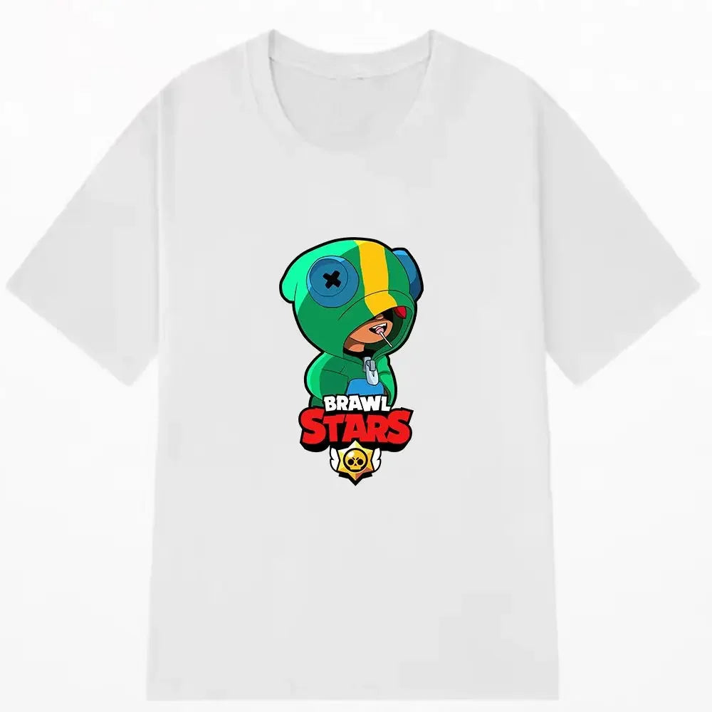 2025 new cartoon short-sleeved trendy