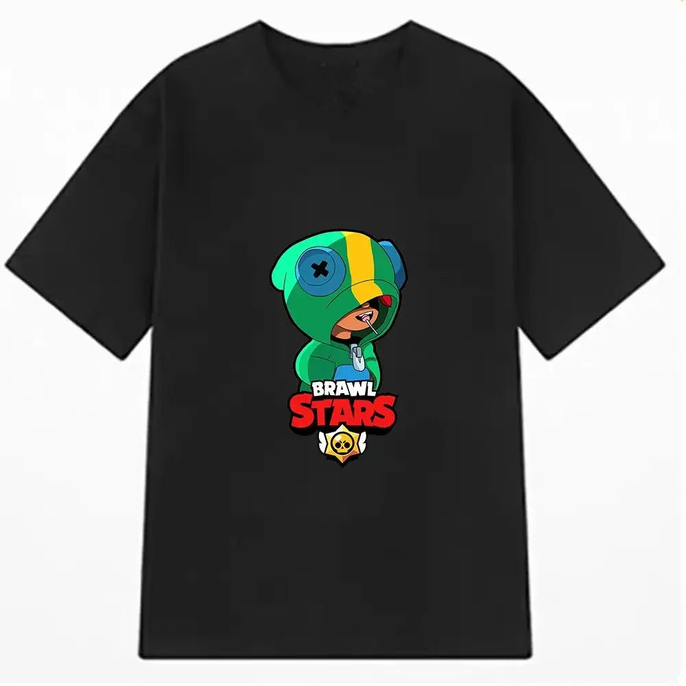2025 new cartoon short-sleeved trendy