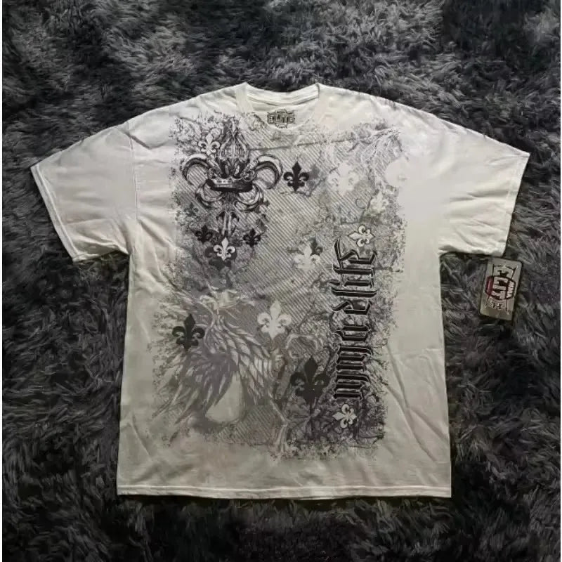 2000s Archaic Affliction style tee retro classic style