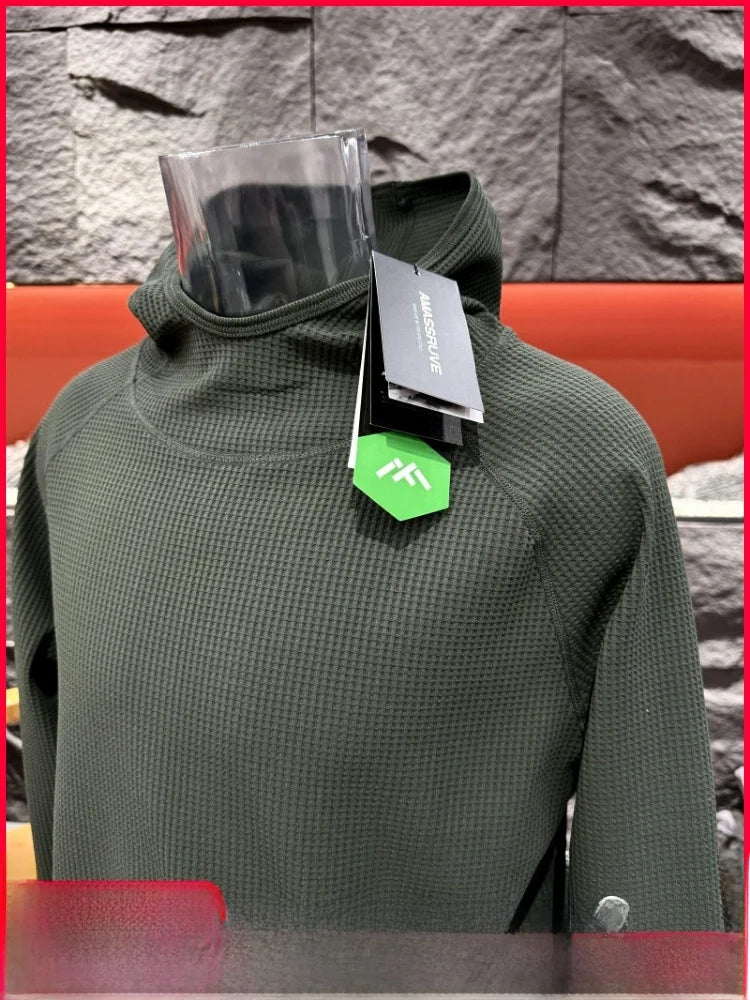 Washed Hoodie Sweatshirt for Men Autumn Winter New Style Functional Breathable Polyester Fiber Long Sleeve Casual Wear