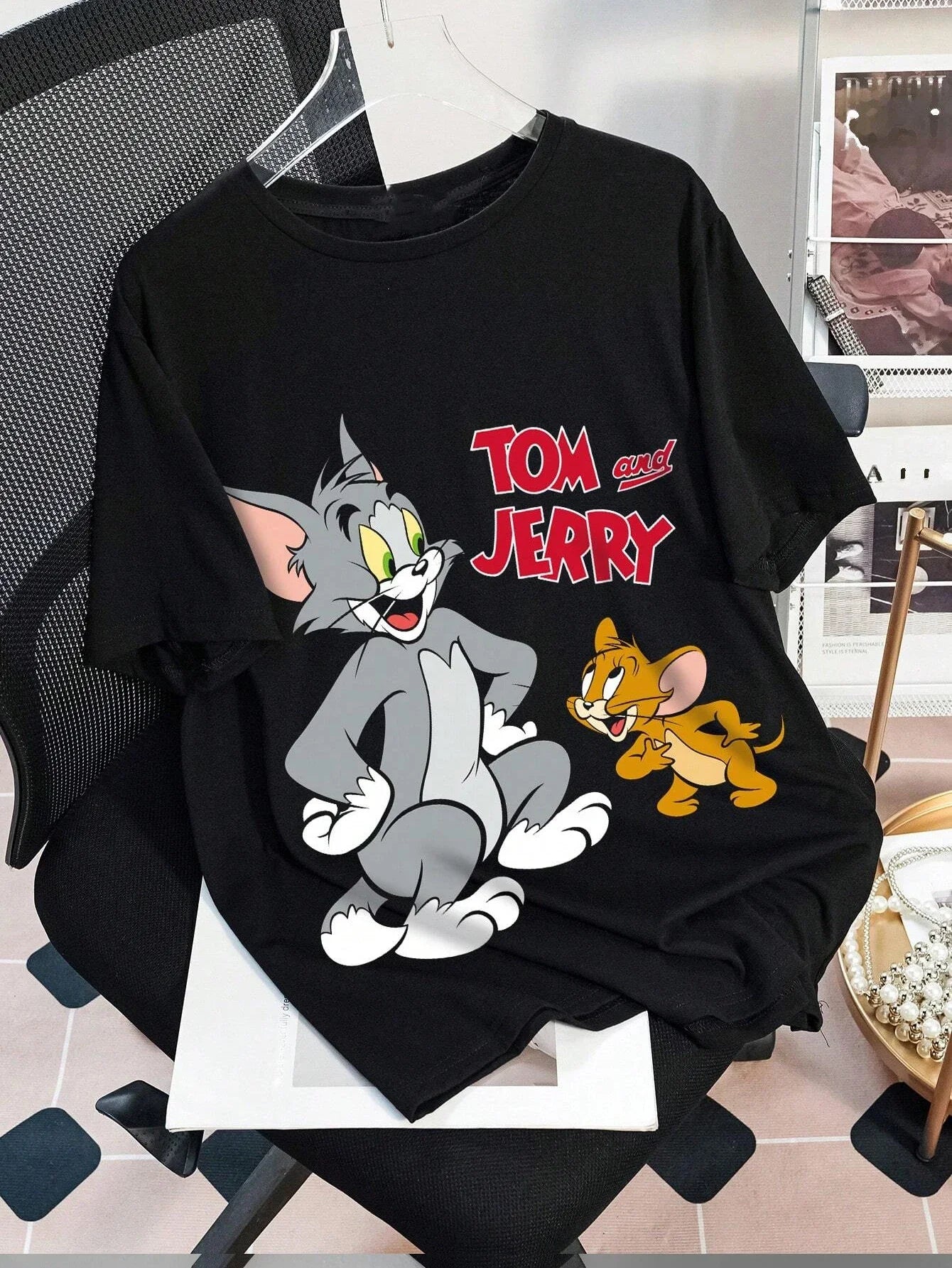 Classic Anime Tom&Jerry Cartoon Printed