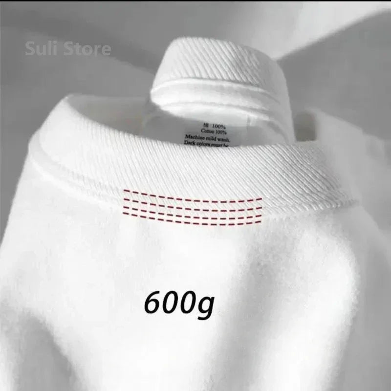 600g Heavy-duty Cotton Short Sleeved