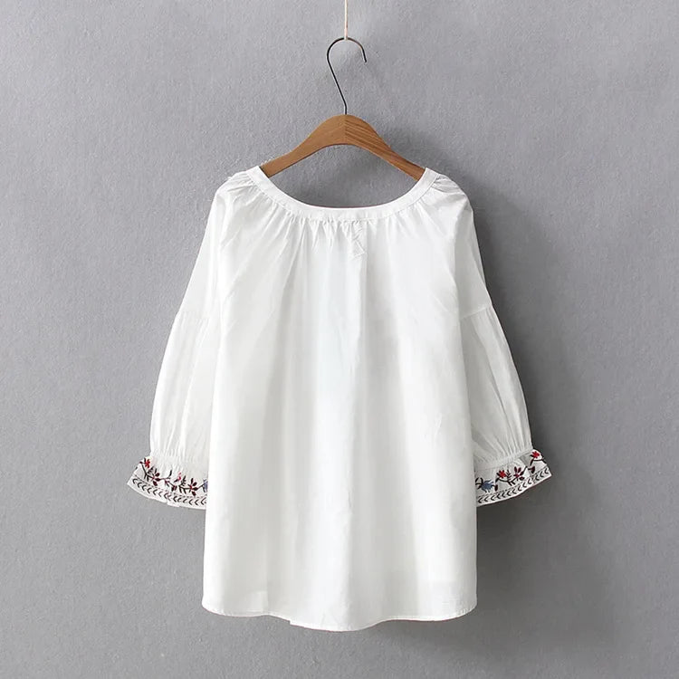 Bohemian Blouse 2021 Women Pullover