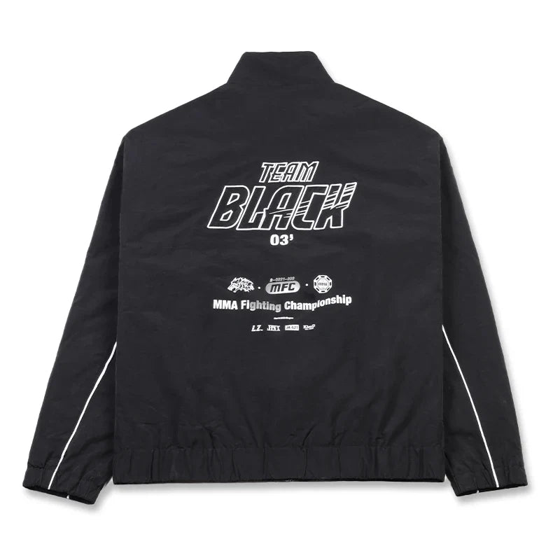 Jinx Team Black Windbreaker Track Jacket