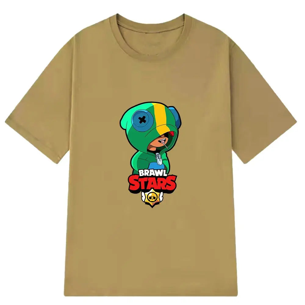2025 new cartoon short-sleeved trendy