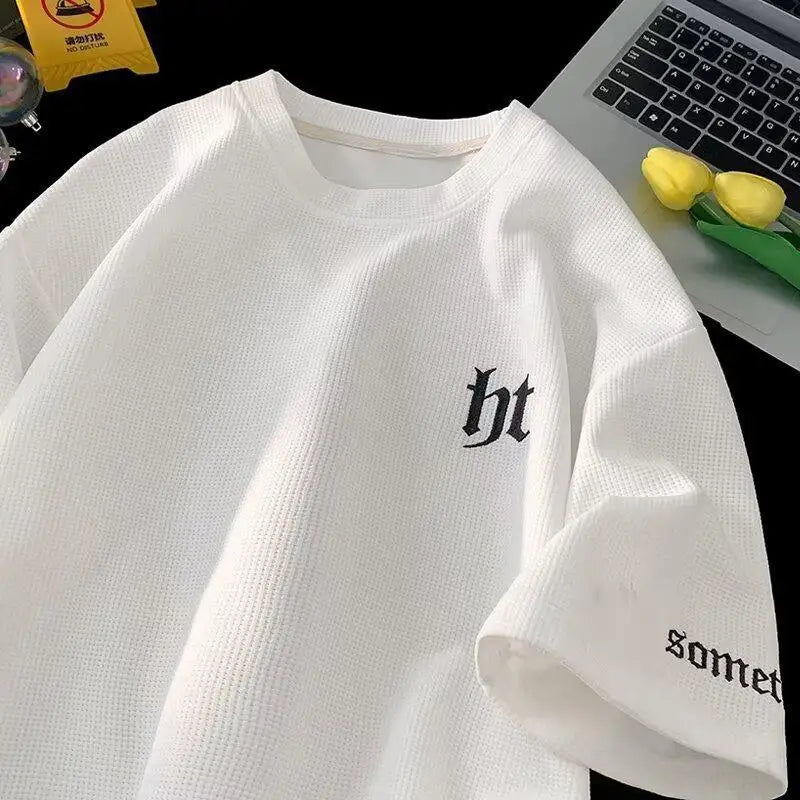 Casual Embroidered Half Sleeve T-Shirt