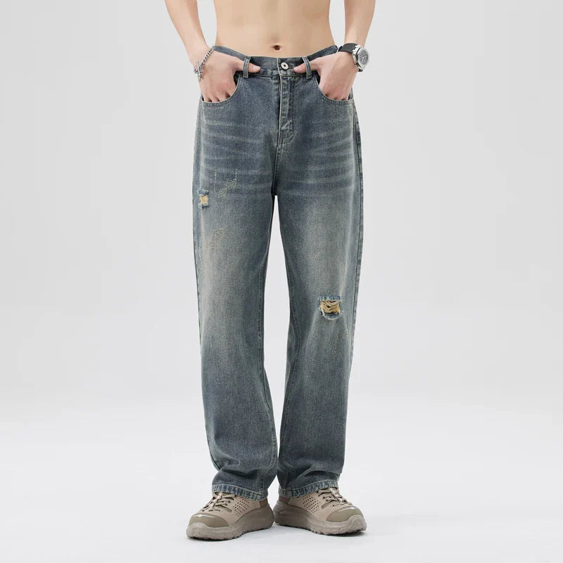 American Elastic Straight Jeans